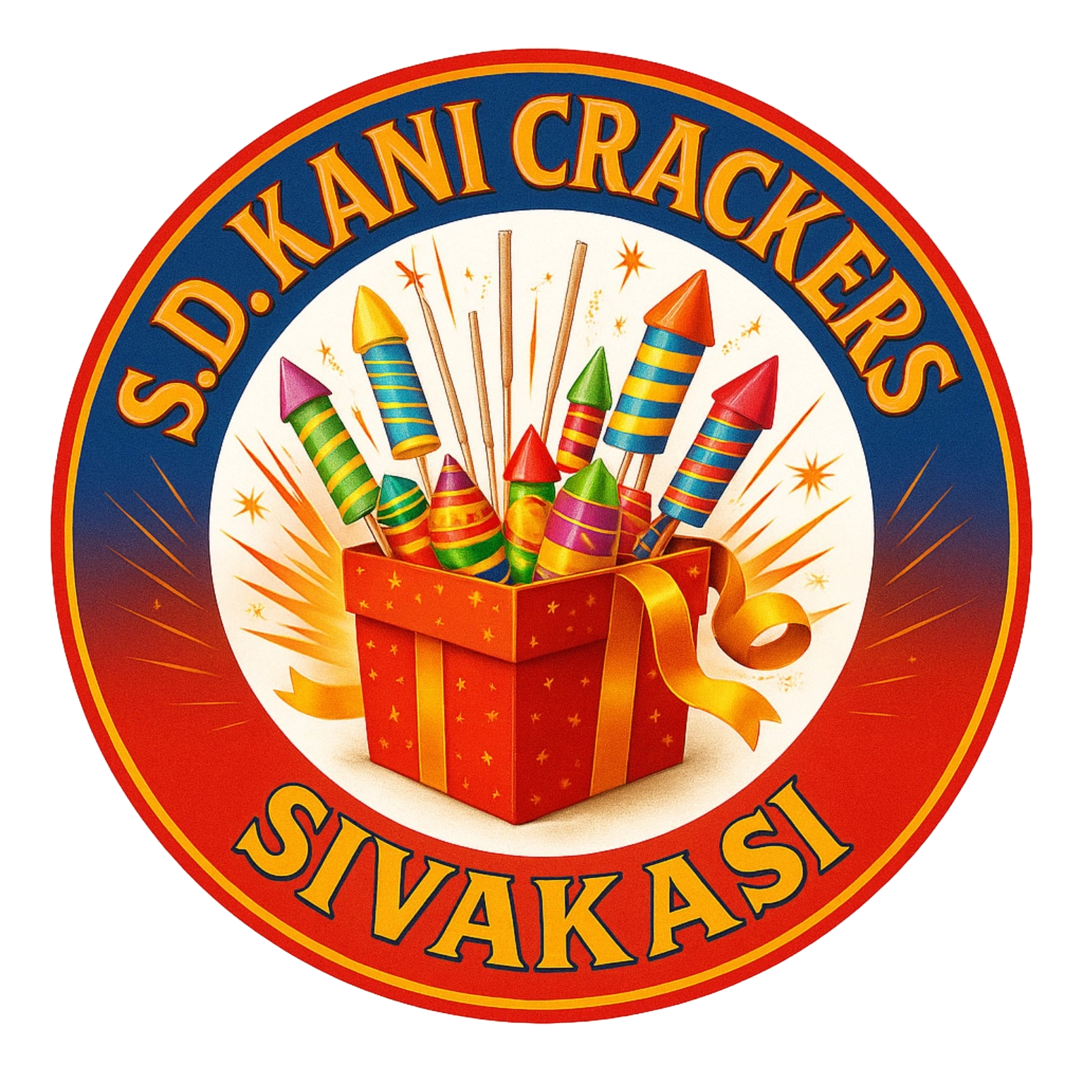 S.D.KANI CRACKERS Logo